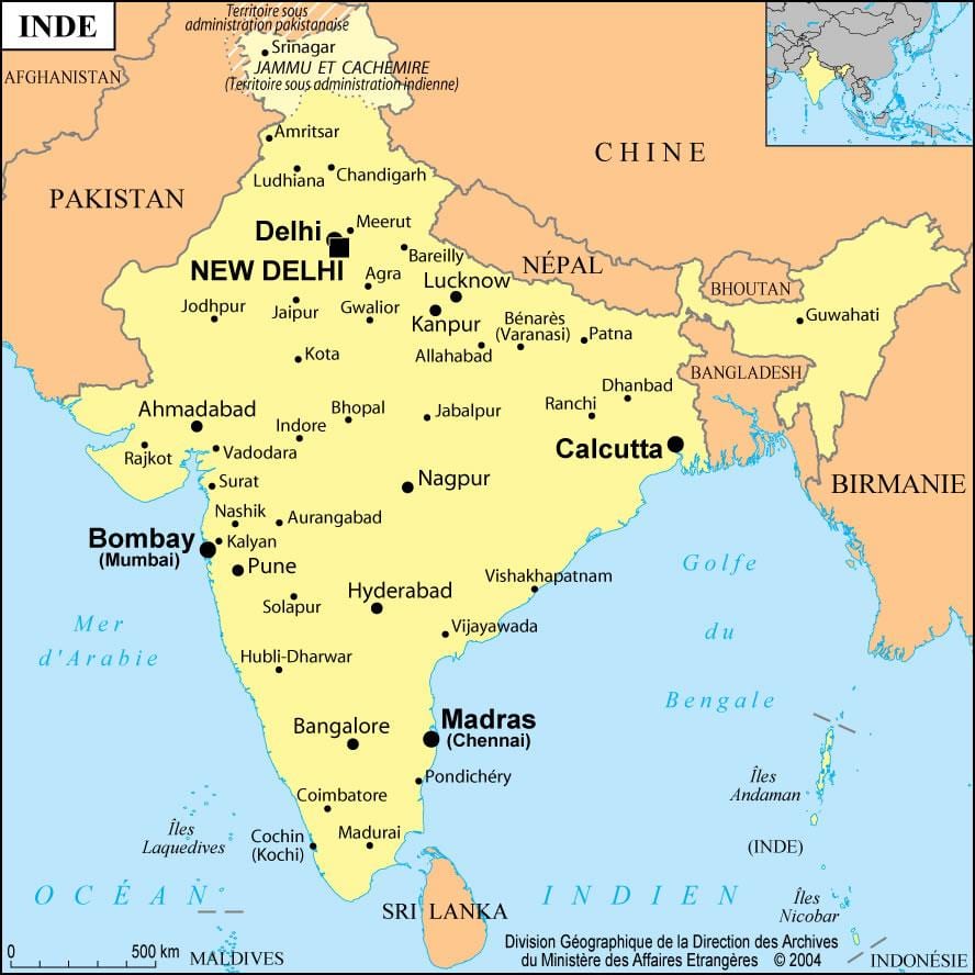 મુંબઈ પર વિશ્વના નકશા