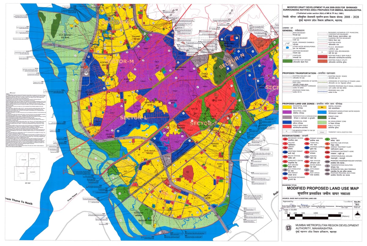 MMRDA ઝોન નકશો bhiwandi