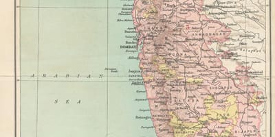 નકશો બોમ્બે રાષ્ટ્રપ્રમુખ