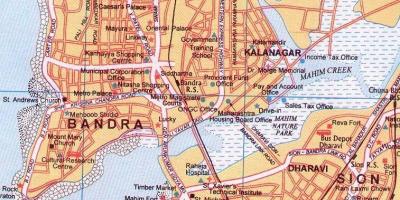 નકશો bandra મુંબઇ