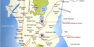 નકશો Colaba મુંબઇ